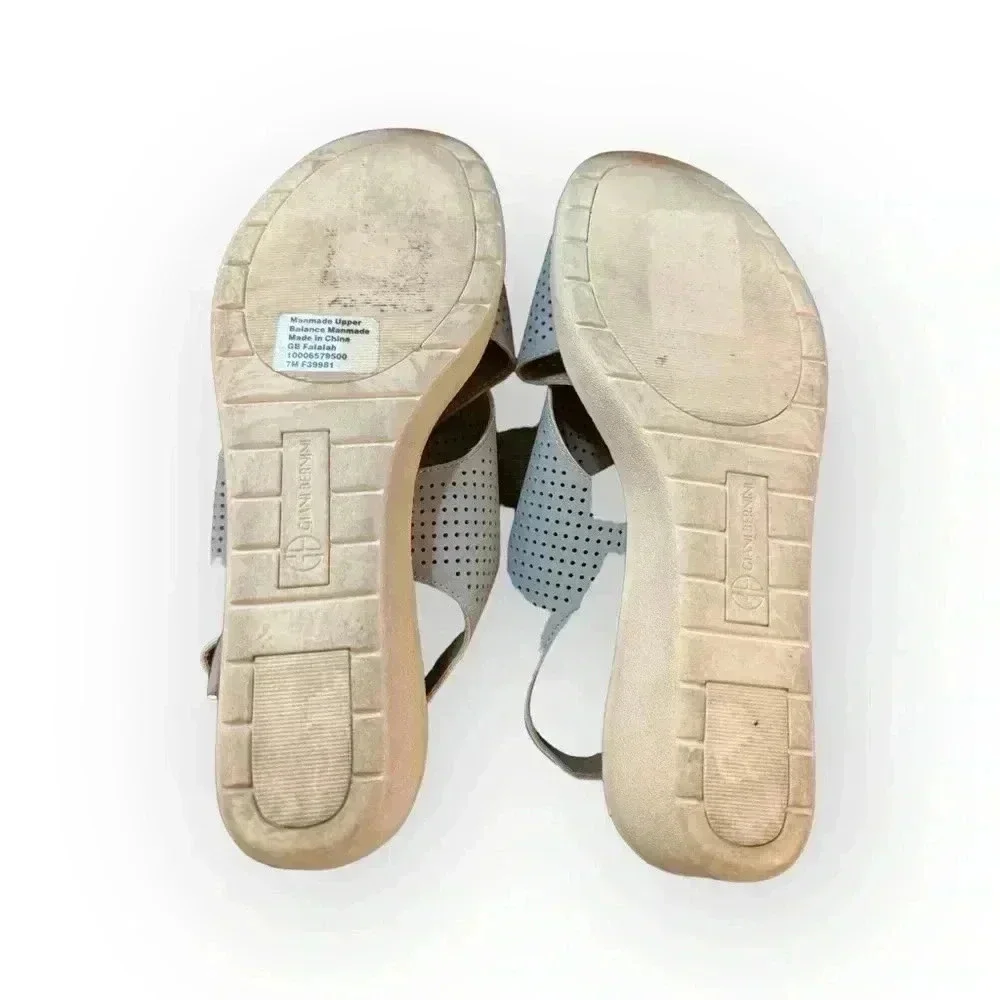 Giani Bernini Wedge Sandals (Sz7)